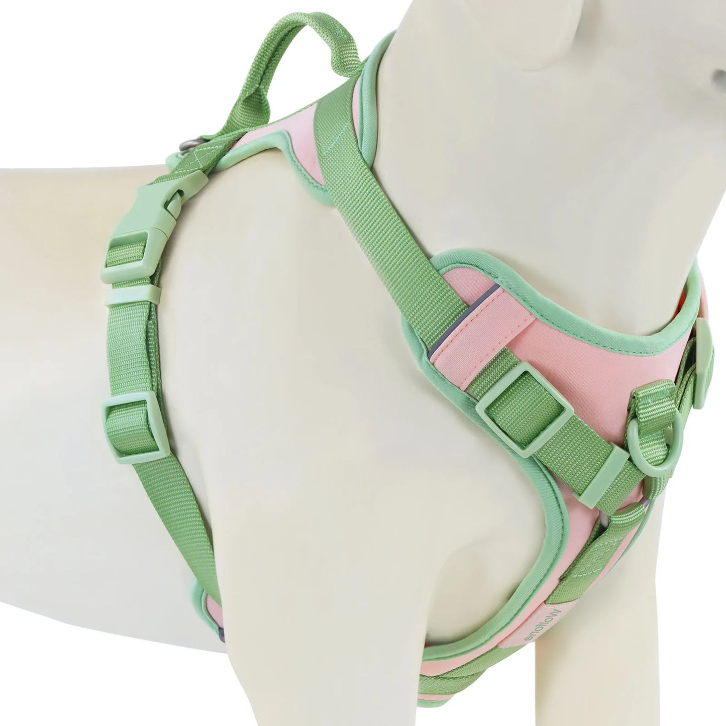 Splicing Colors For Medium luxury Dog Harness no pull for large Small dogs Adjustable Chest Strap dog harness personalized