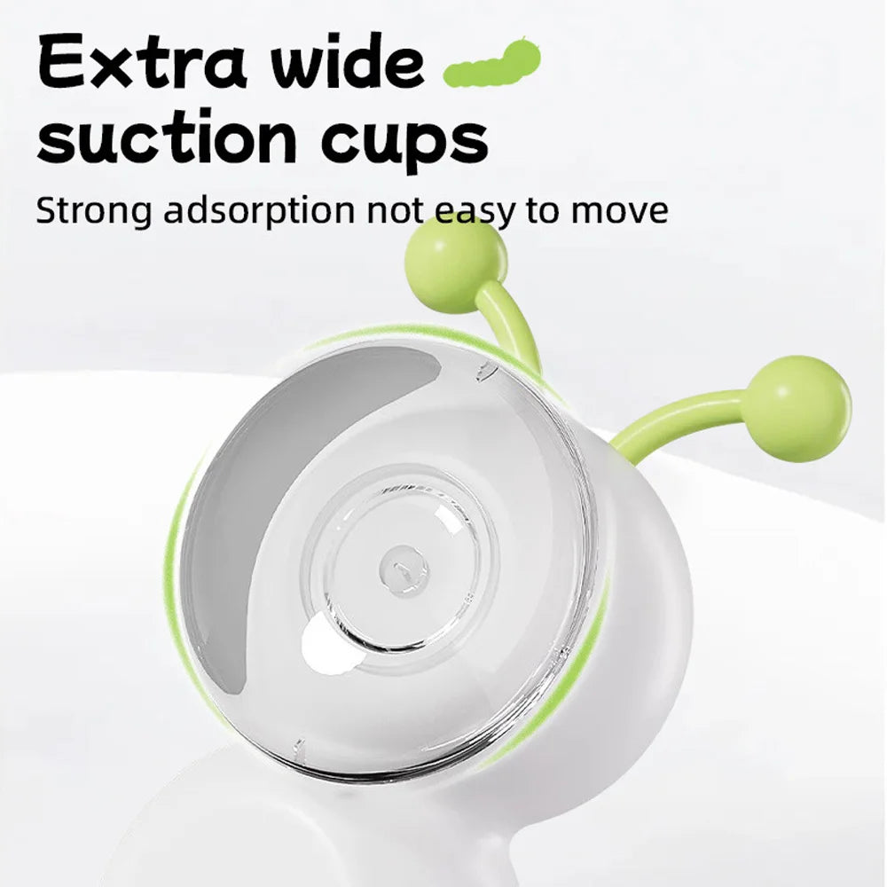 Interactive Cat Stick Auto Swing Wake-up Intelligent Sensing Feather Prey Toy