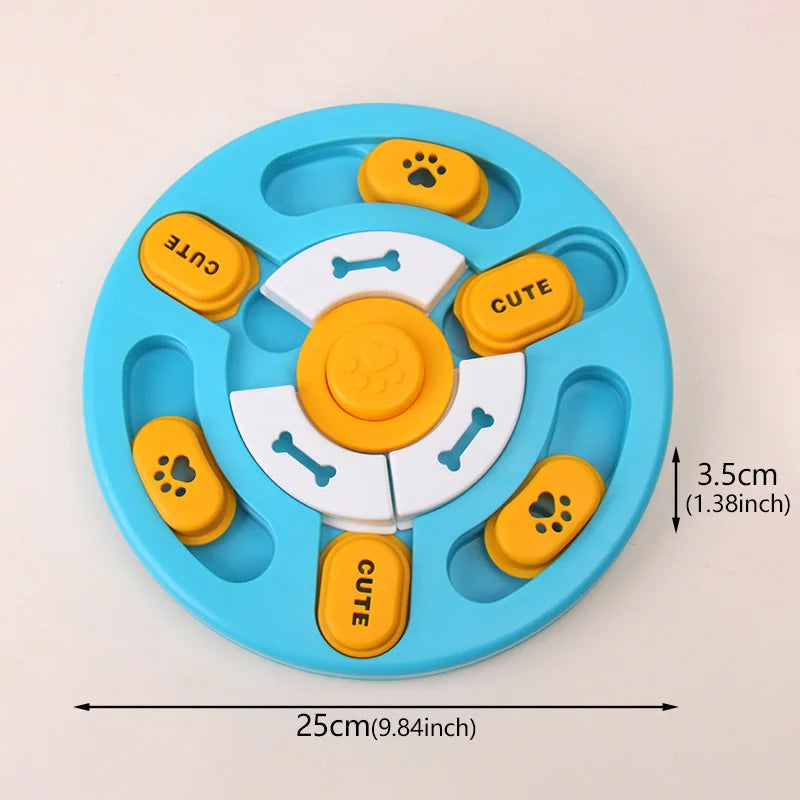 Pet Sound Educational Toys Dog Slow Food Basin Cat Dog Educational Toy To Relieve Boredom, Interactive Educational Feeding Toy