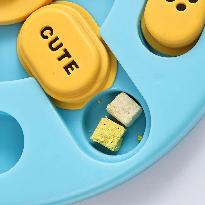 Pet Sound Educational Toys Dog Slow Food Basin Cat Dog Educational Toy To Relieve Boredom, Interactive Educational Feeding Toy