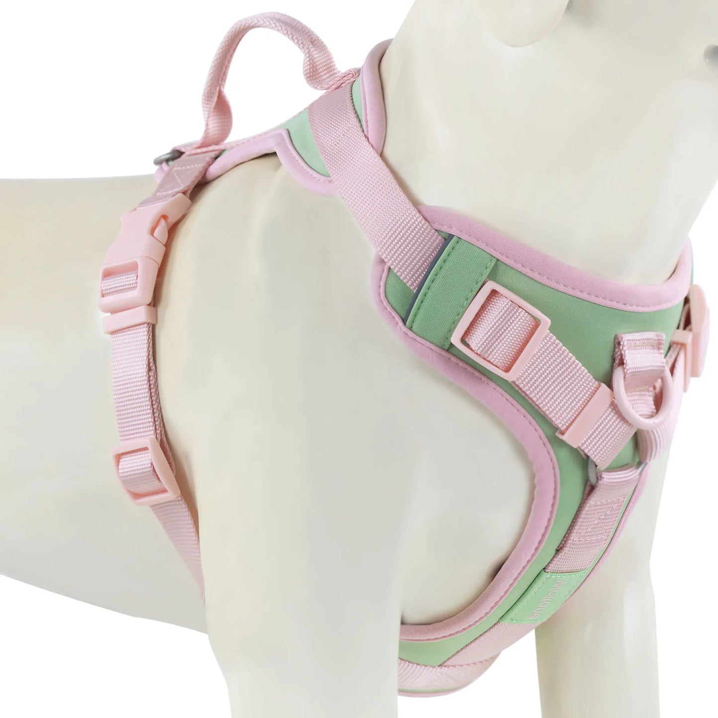 Splicing Colors For Medium luxury Dog Harness no pull for large Small dogs Adjustable Chest Strap dog harness personalized