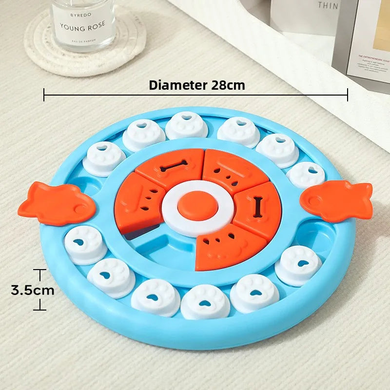 Cat and dog educational toys, smell pads consume energy, pet cat toys