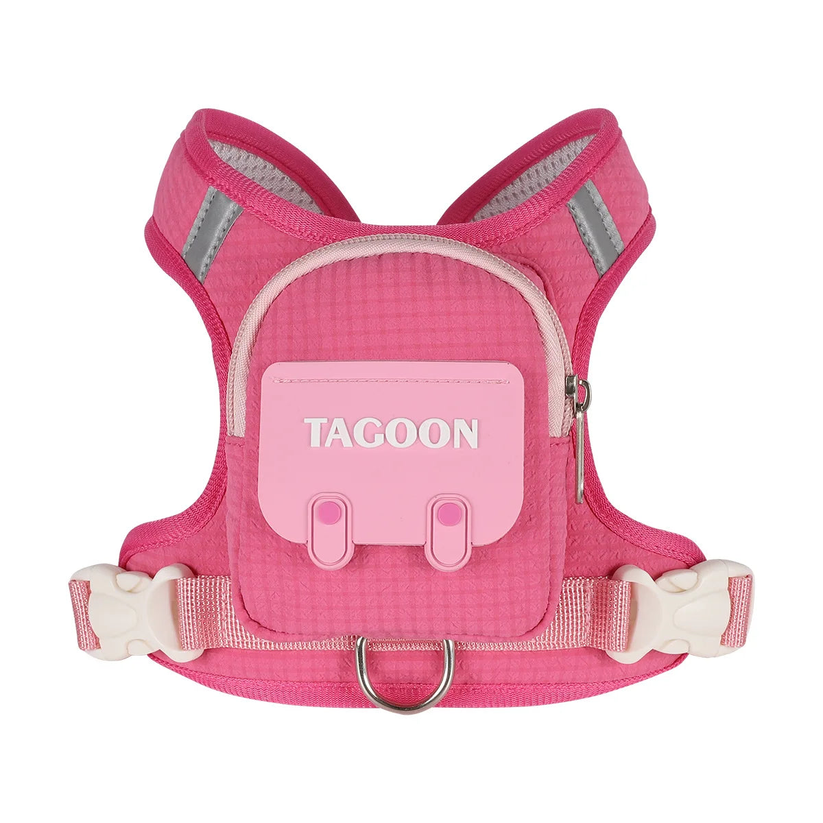 Pet Dog Backpack, Outdoor Plaid Dog Leash, Convenient Storage Dogs Bag, Outdoor Dog Walking Leash, Chest Harness in Stock