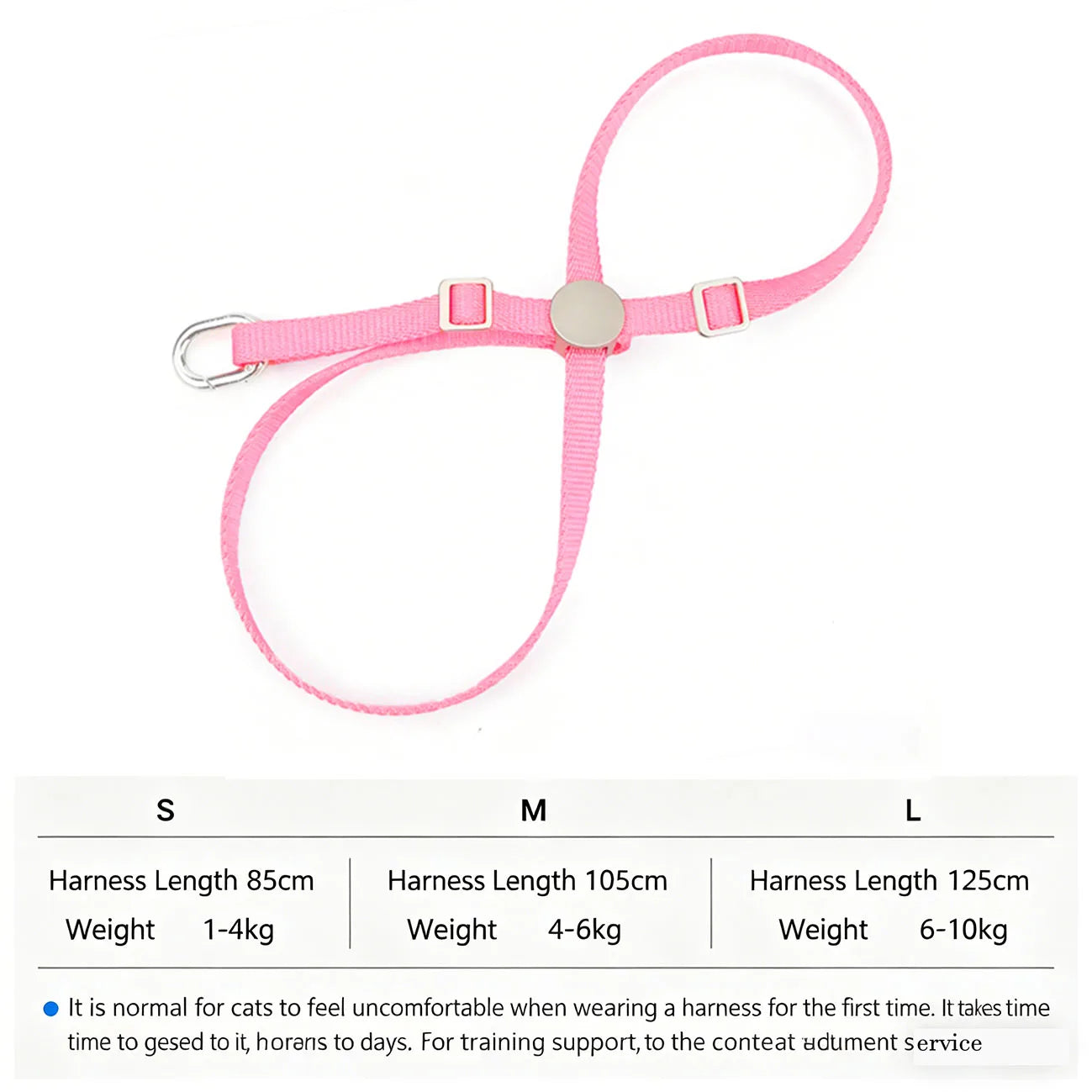 Cat Puppy Outdoor Walking Supplies Fashion Pet Harness and Leash Set for Small Dogs Cats Lightweight Durable Kitten Harnesses