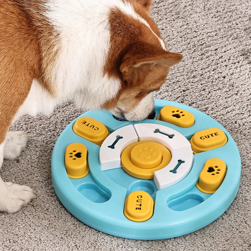 Pet Sound Educational Toys Dog Slow Food Basin Cat Dog Educational Toy To Relieve Boredom, Interactive Educational Feeding Toy