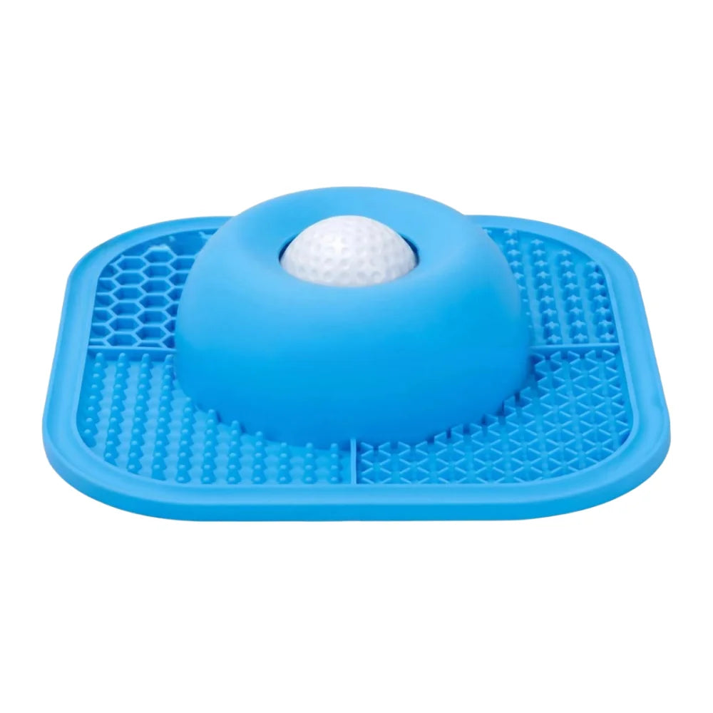 Resin Slow Feeder Dog Bowls Interactive Rolling Ball Anti-Slip Dog Slow Eat Bowl Thick Liquid Treat Pet Lick Mat Pet Home Use