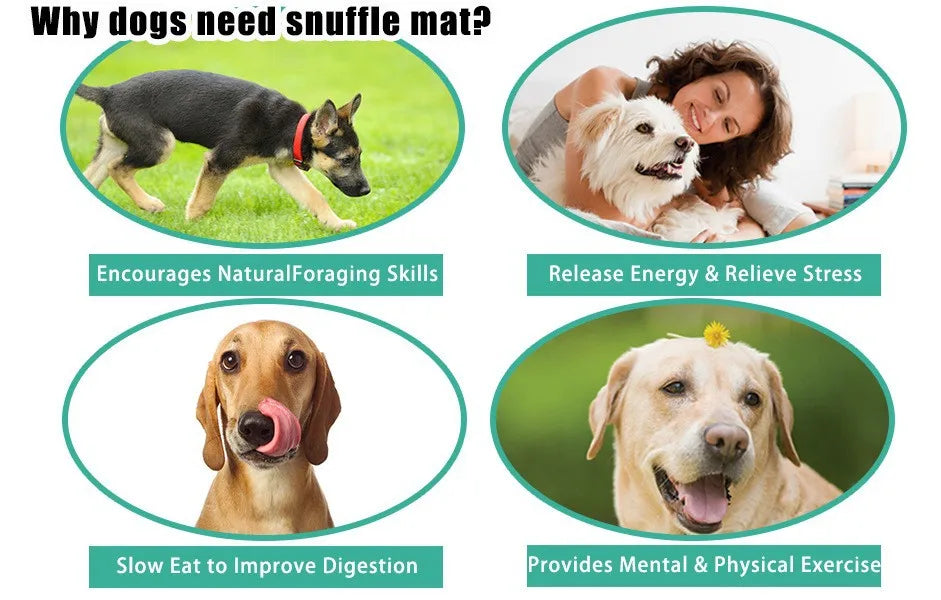 Exercise your dog's nose sniffing ability to eliminate anxiety Pet sniffing pad