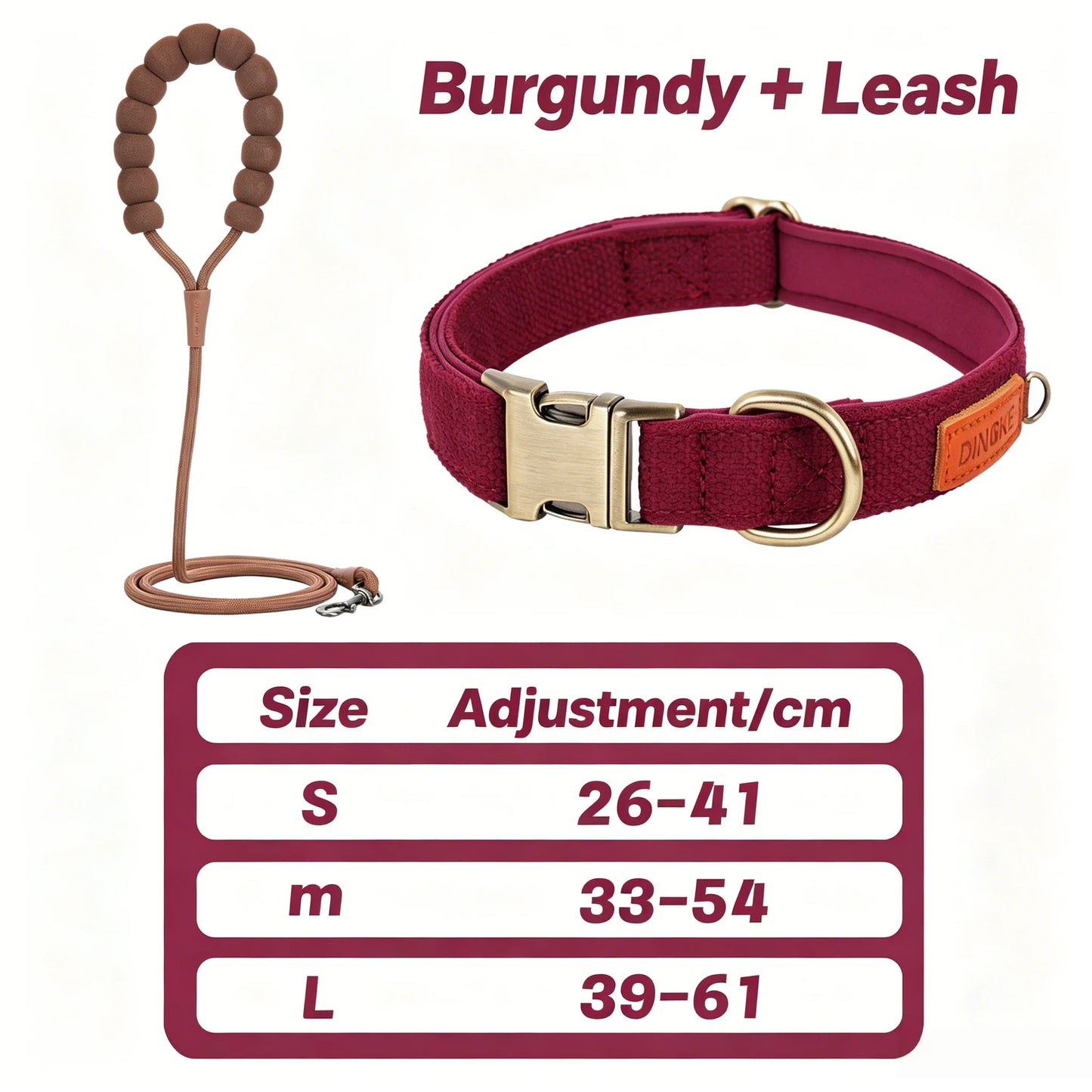 Personalized Nylon Dog Collar Adjustable Dog Collars Customized Pet ID Collar for Small Medium Large Dogs Free Engraving