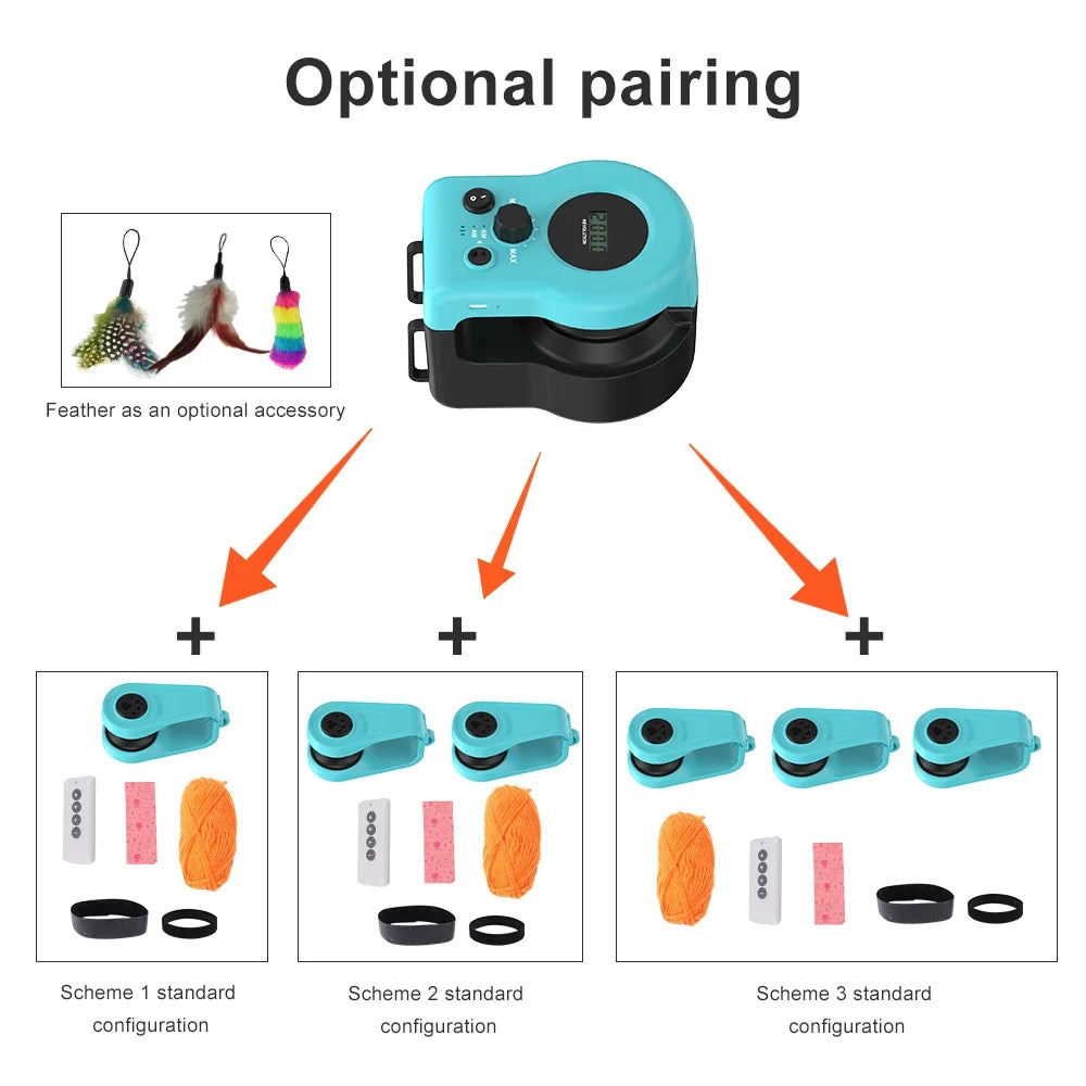 Smart Cat Toys for Indoor Cats Interactive Cat Toy Wheel Exerciser New Cat Treadmill for Adjustable Speed Simulated Hunting Toy