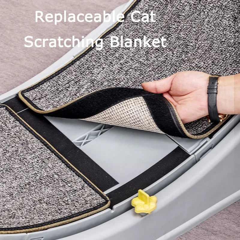 Silent Cat Treadmill Running Wheel Large Pet Supplies Anti Pinch Foot Exercise Fitness Roller Cat Climbing Frame Dog Toy