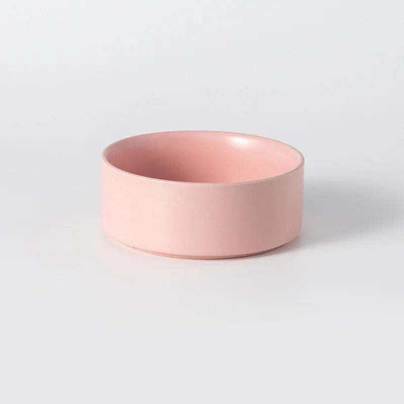 2026 Double Pet Bowl  Elevated Food Water Feeder For Cats And Dogs Neck Protection Simple Style Pet Supplies