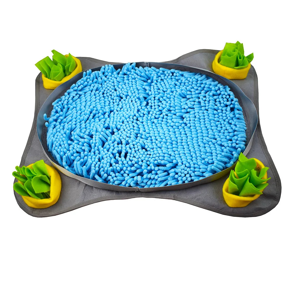 Exercise your dog's nose sniffing ability to eliminate anxiety Pet sniffing pad