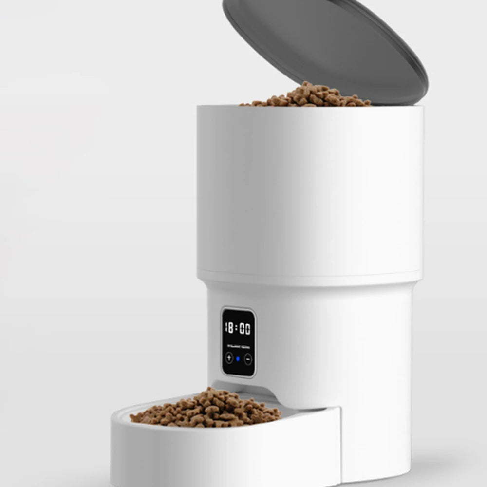 Automatic Cat Feeder Pet Smart WiFi Cat Food Kibble Dispenser Remote Control Auto Feeder For Cat Dog Dry Food Accessories